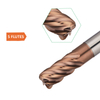 CNC Lathe Tool High Hardness Corner Radius Milling Cutter